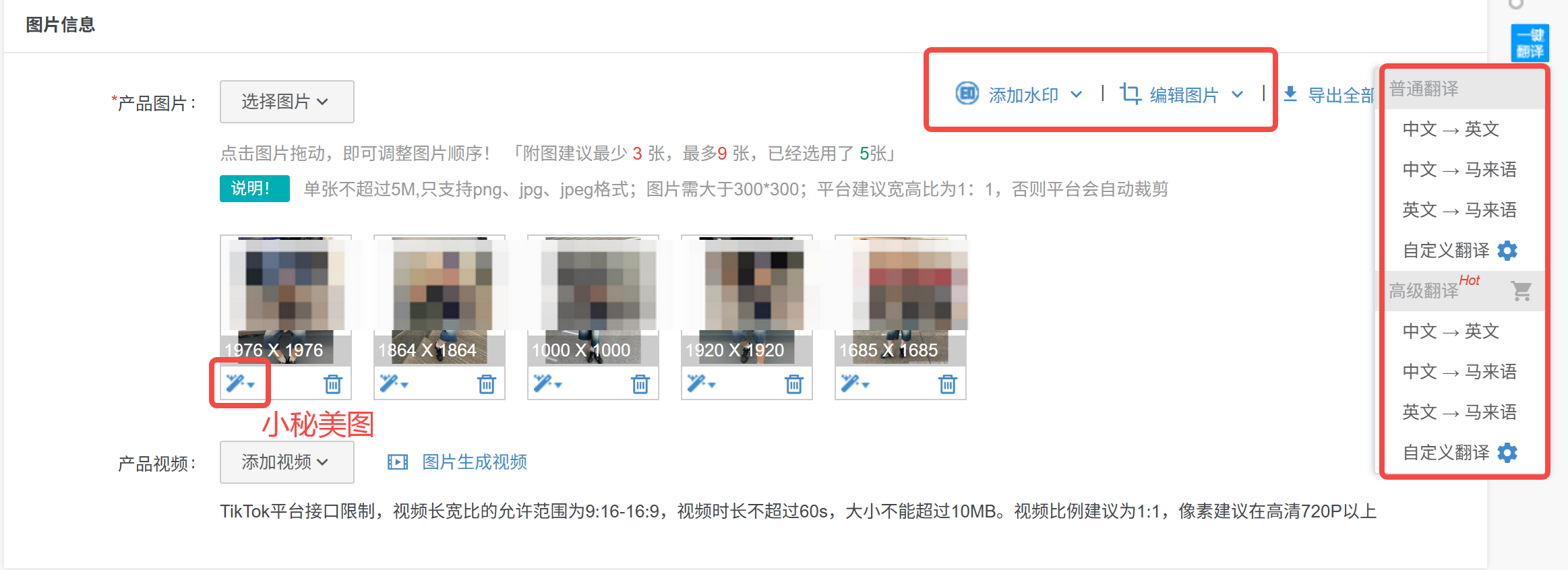 tiktok铺货工具